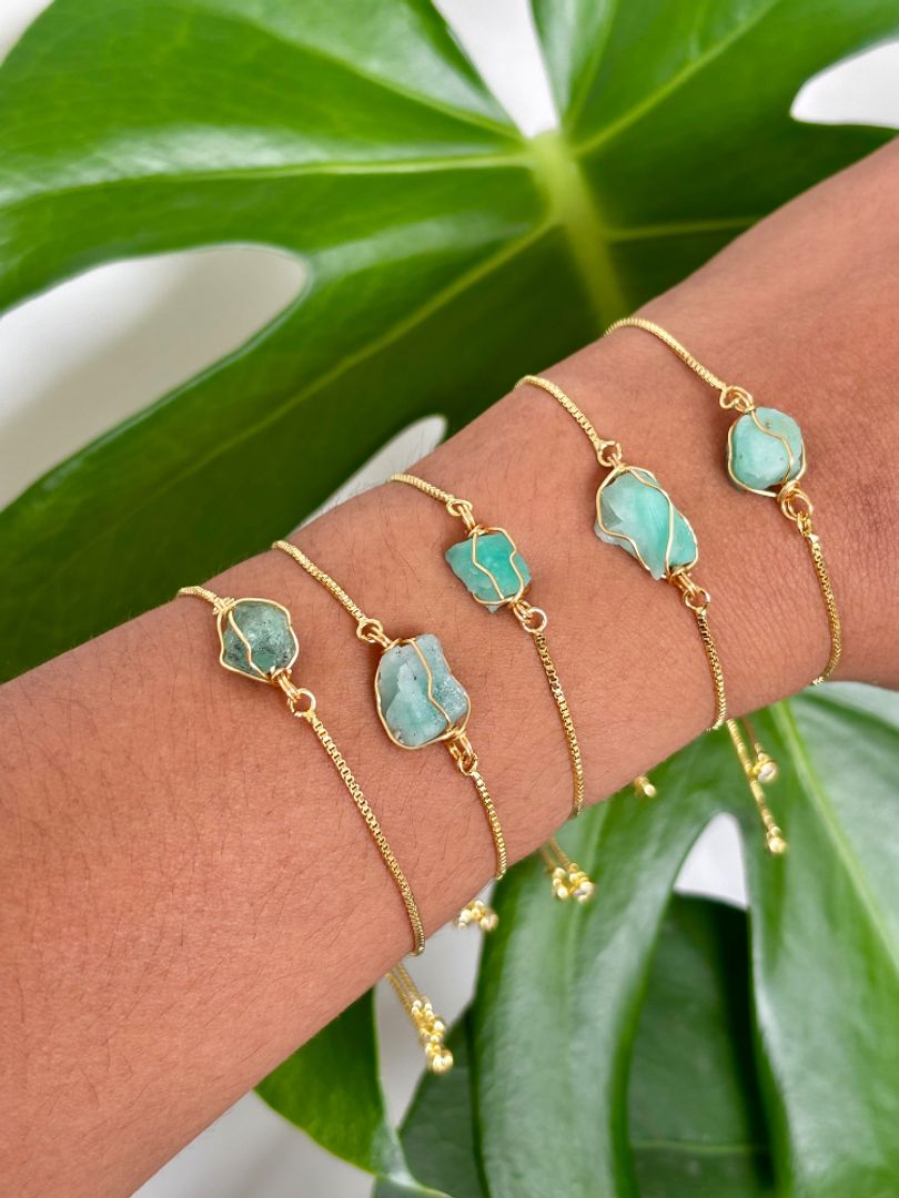 Pulsera Ajustable Piedra 