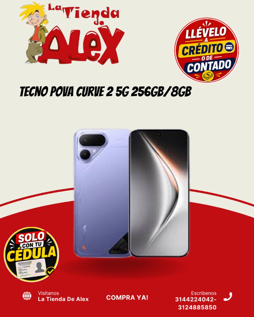 Tecno Pova Curve 2 5G 256GB/8GB