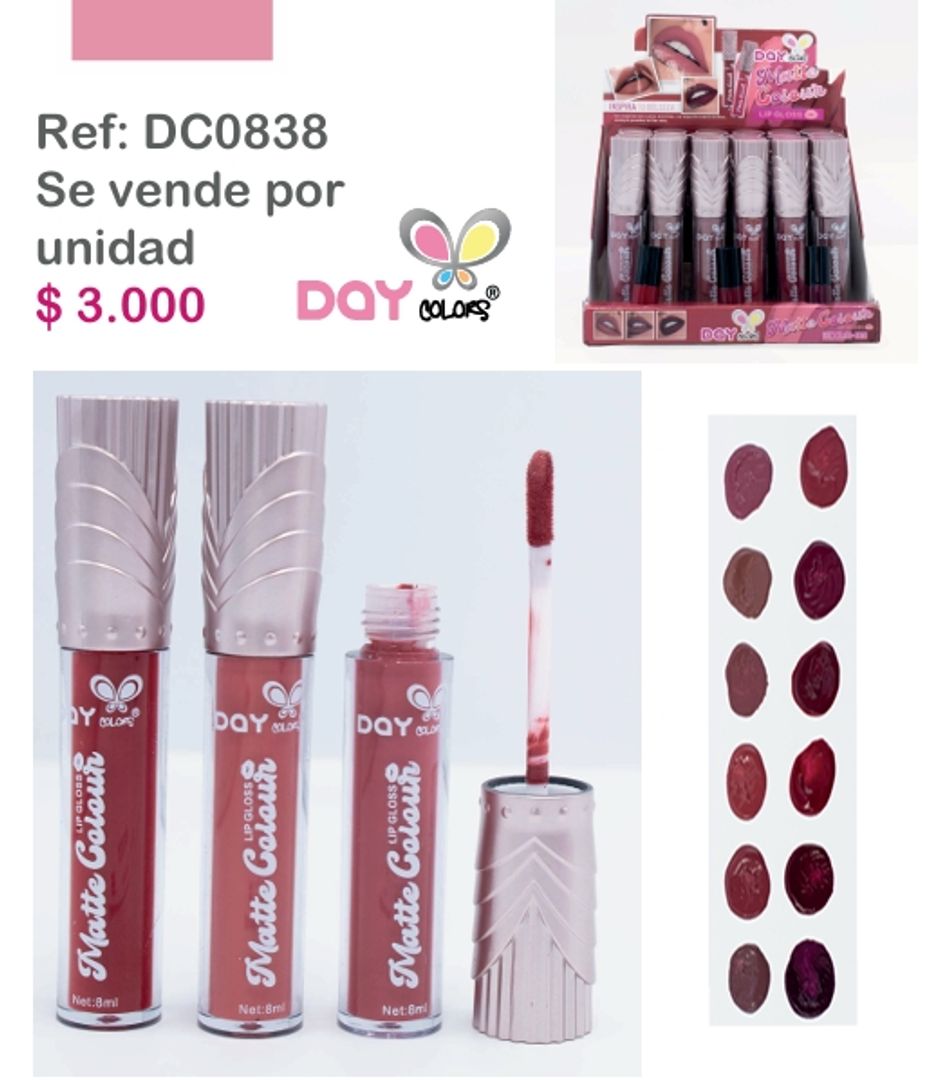 DC0838 LIP GLOSS MATTE 