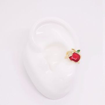 Imagen del producto EARCUFF MANZANA CIRCONES RODINADO