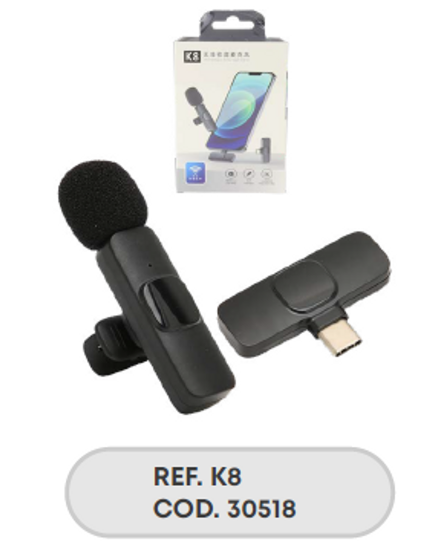 MICRÓFONO K8 PARA CELULAR