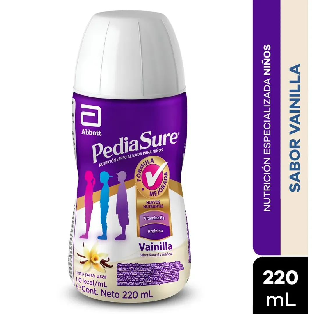 PEDIASURE LIQUIDO VAINILLA*220ML