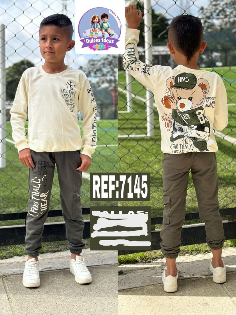 Conjunto deportivo para niño