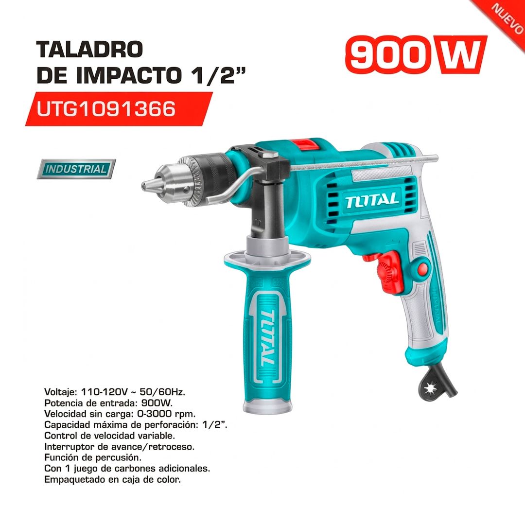 TALADRO DE IMPACTO 900W 
