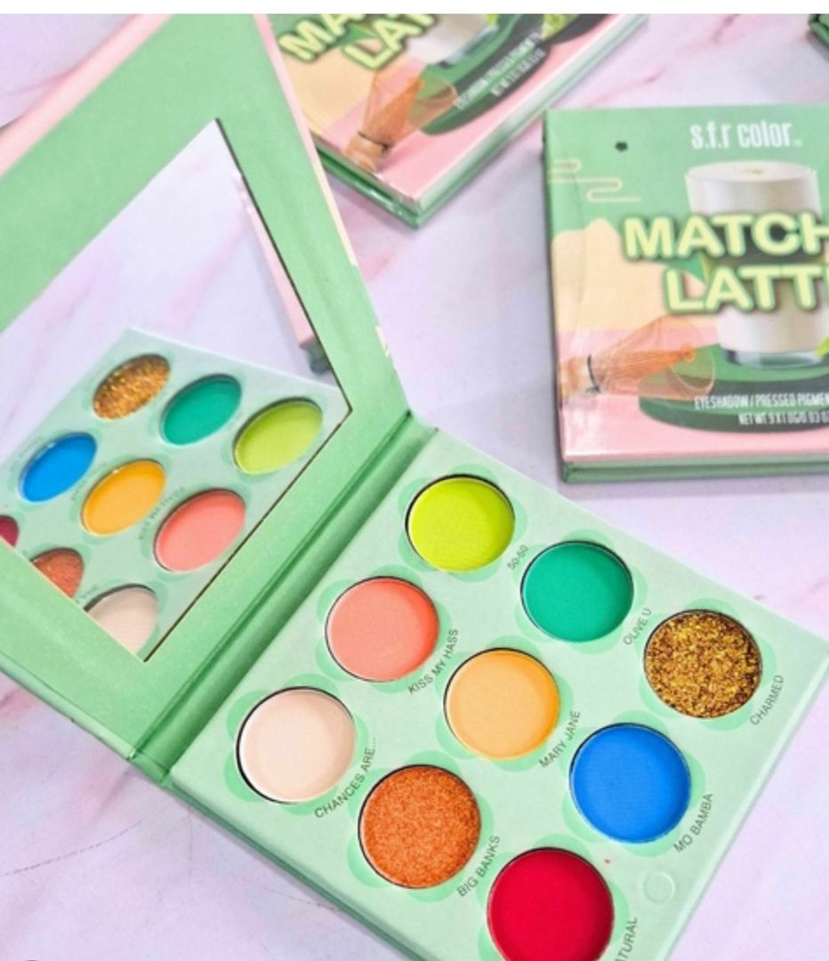 PALETA MATCHA LATTE 661 SFR COLOR
