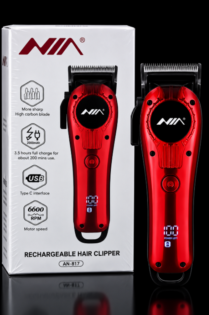 Cortadora de cabello recargable 