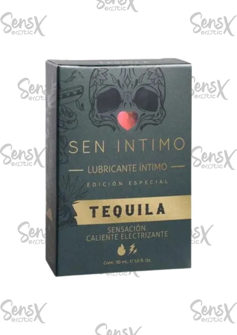 Lubricante intimo tequila sensación caliente electrizante 