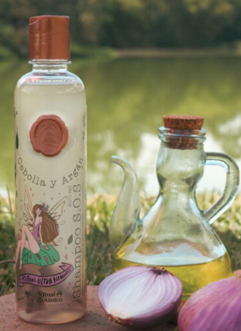 SHAMPOO S.O.S CEBOLLA Y ARGAN 
