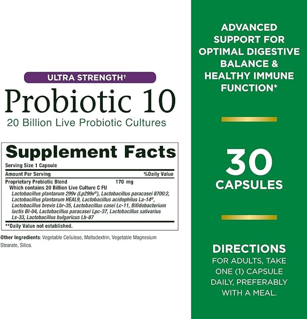 Probiotic 10 30cap