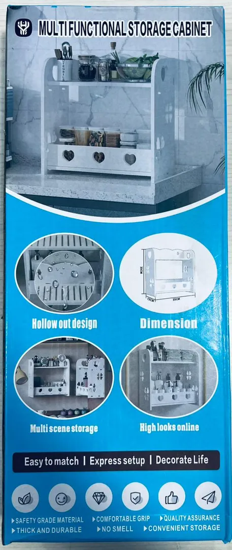 ORGANIZADOR DE COCINA BLANCO ESTILO RUSTICO PRLA-979