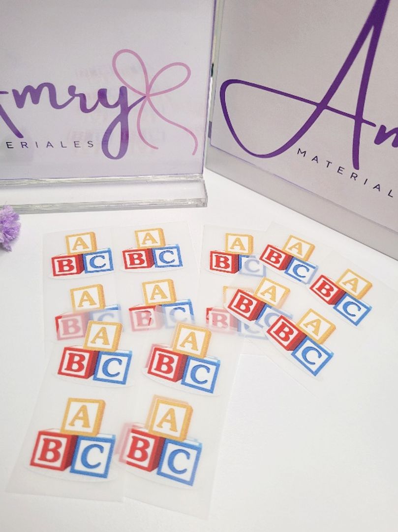 Unico Kit 16 Sticker ABC