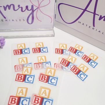 Imagen del producto Unico Kit 16 Sticker ABC