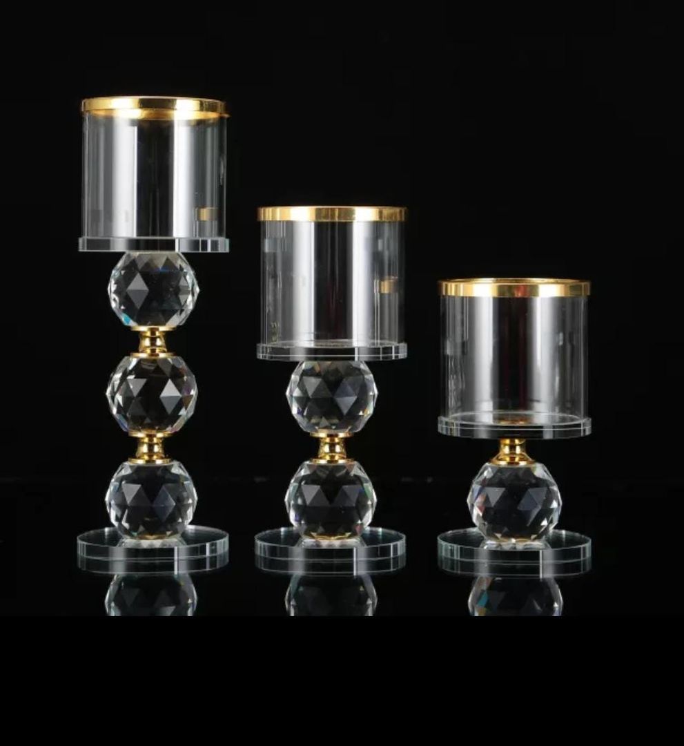 Set  x 3 unds candeleros