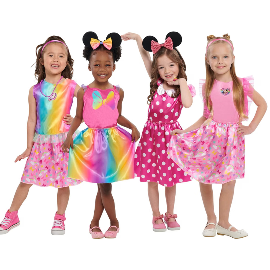 Set x4 Disfraces MINNIE 