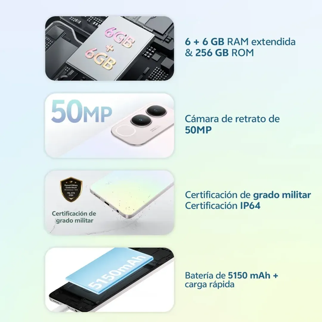 CEL VIVO Y19S/ 6 GB RAM/256 GB 