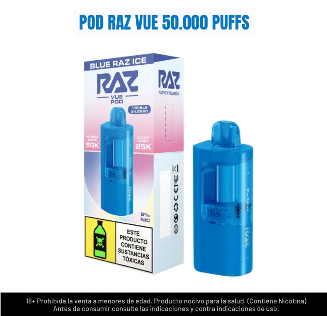 Raz Pod Blue Raz Ice 50.000 Puffs