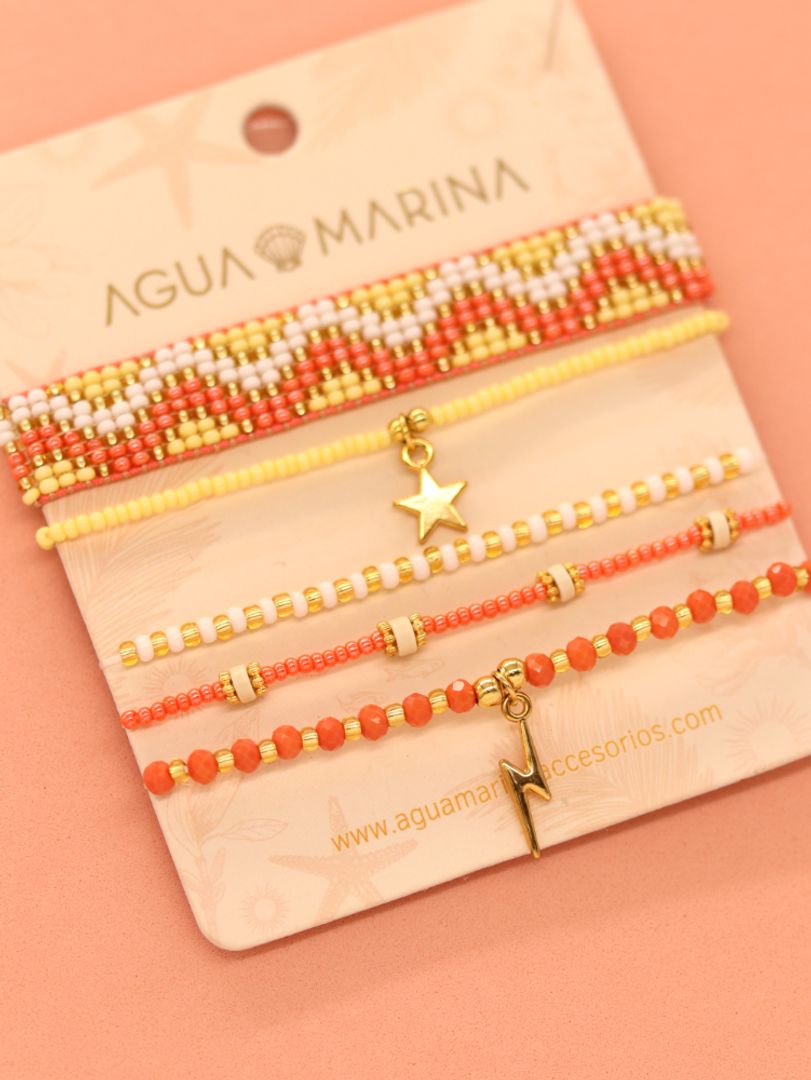 set Pulseras Magia
