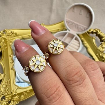 Anillo giratorio estrella - imagen 1