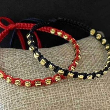Imagen del producto Par pulseras full balin italiano 4mm