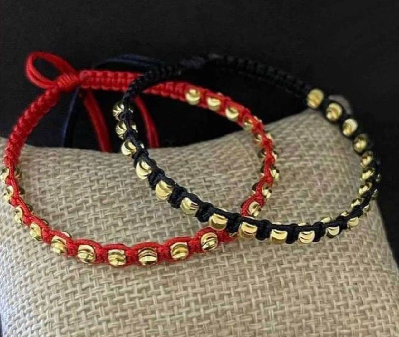 Par pulseras full balin italiano 4mm