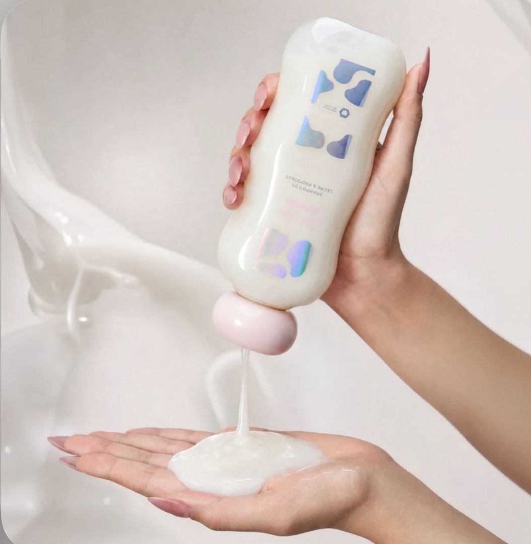 Shampoo de leche y proteínas 