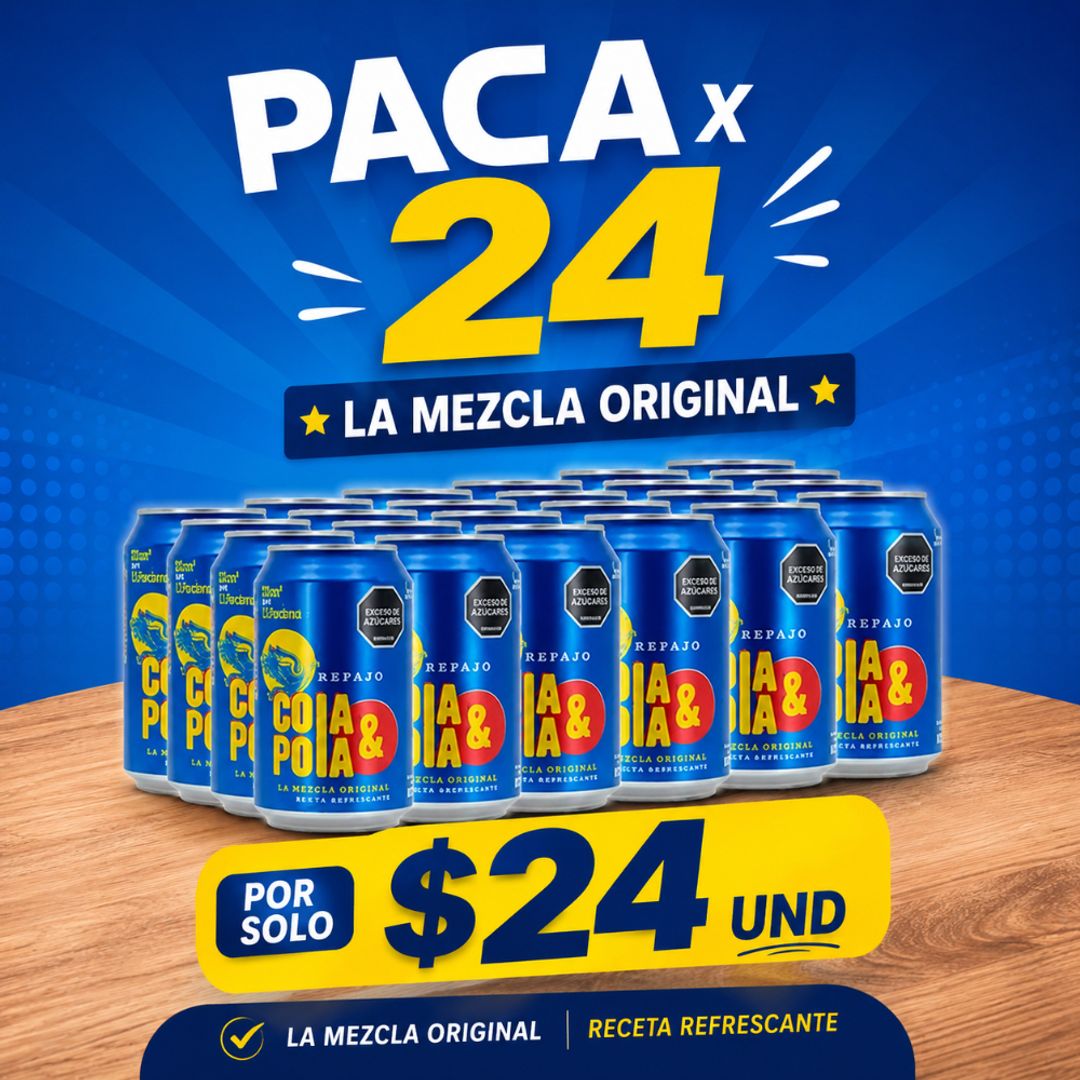 ..PACA COLA&POLA*24*330ML