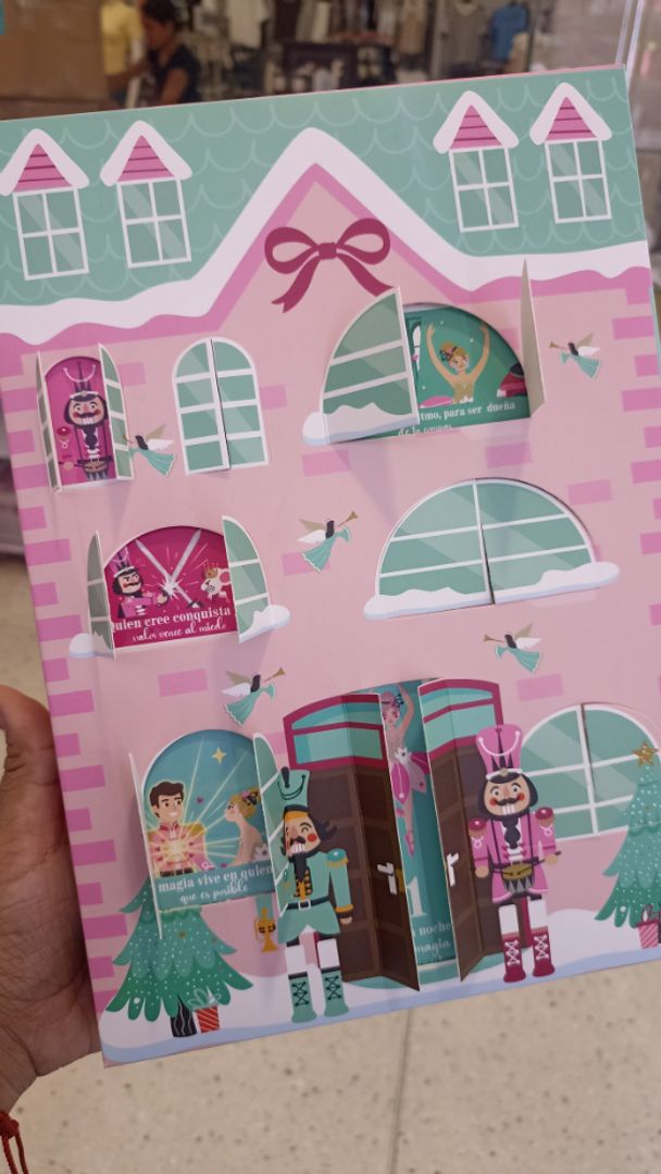 Caja VACÍA Calendario Adviento Cascanueces