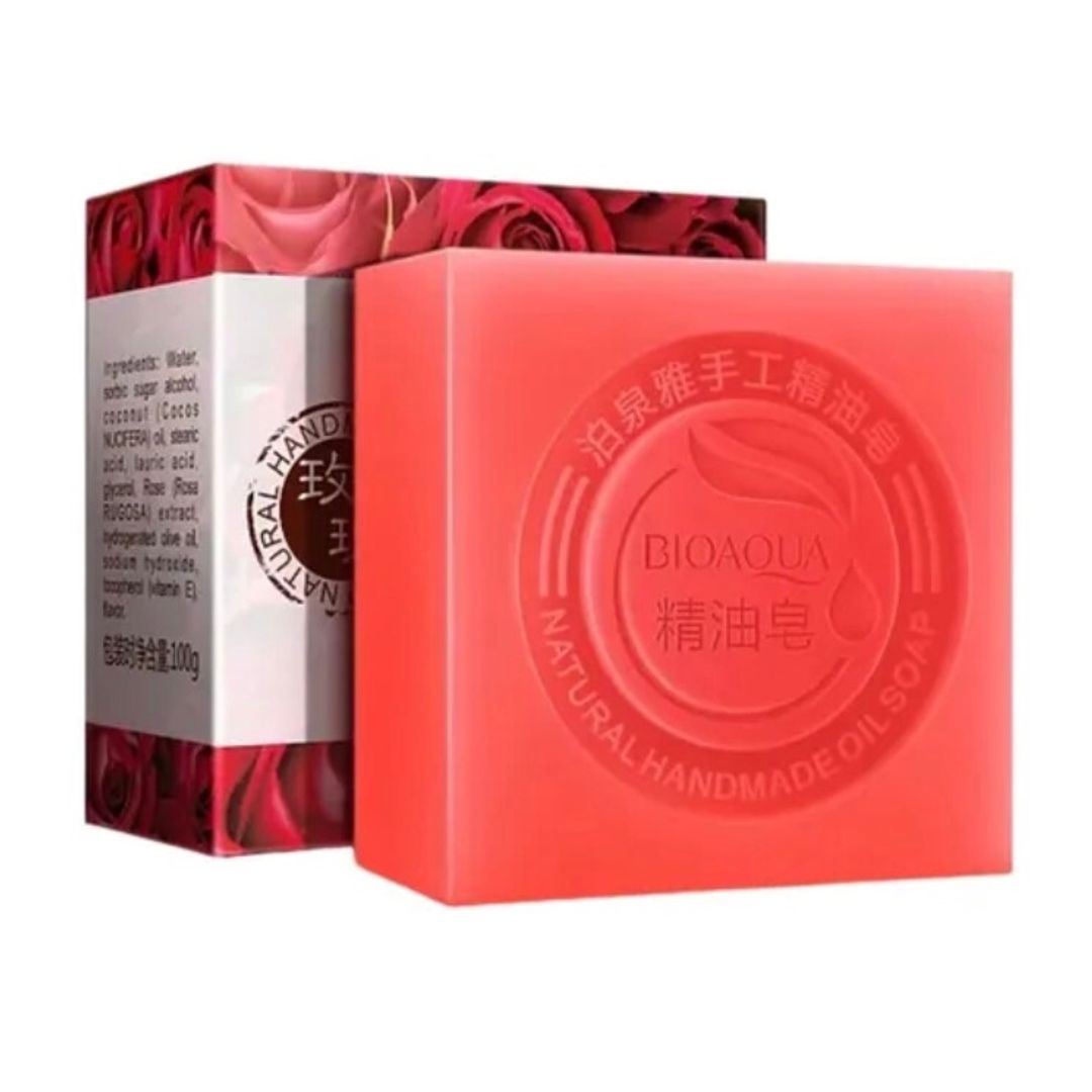 JABON EN BARRA DE ROSAS 100G