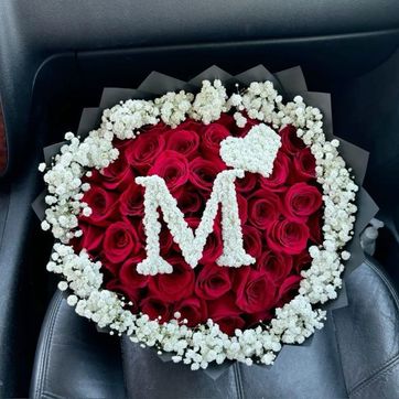 Imagen del producto x30 ROSAS CON LETRA