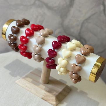 Imagen del producto Pulsera corazones 