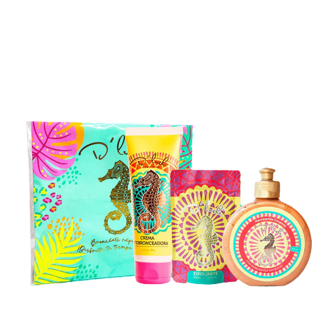 Kit Autobronceo e Hidratación Dluchi
