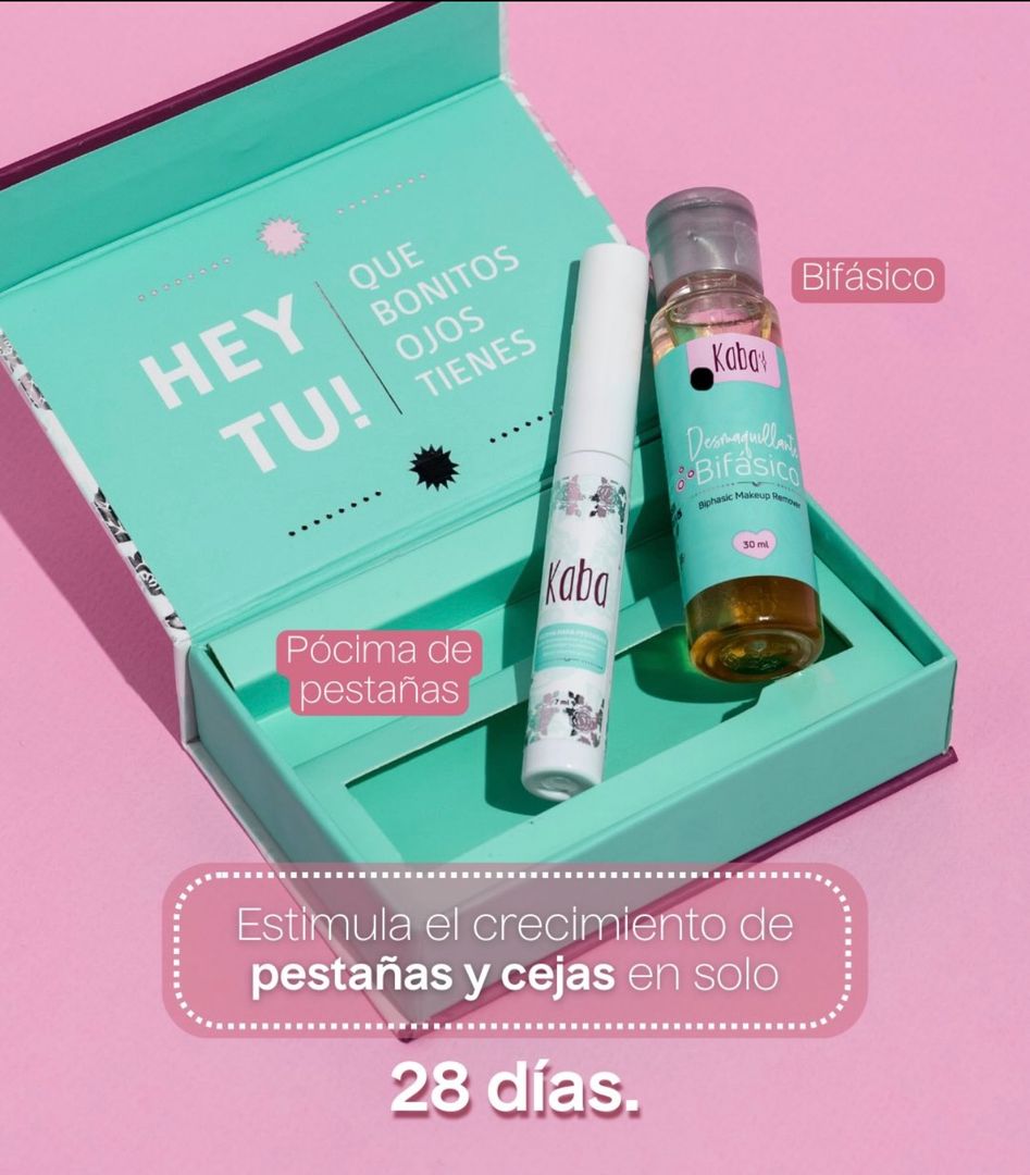 Pócima para cejas y pestañas 