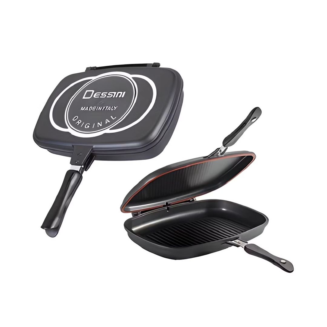 Sartén doble parrilla 