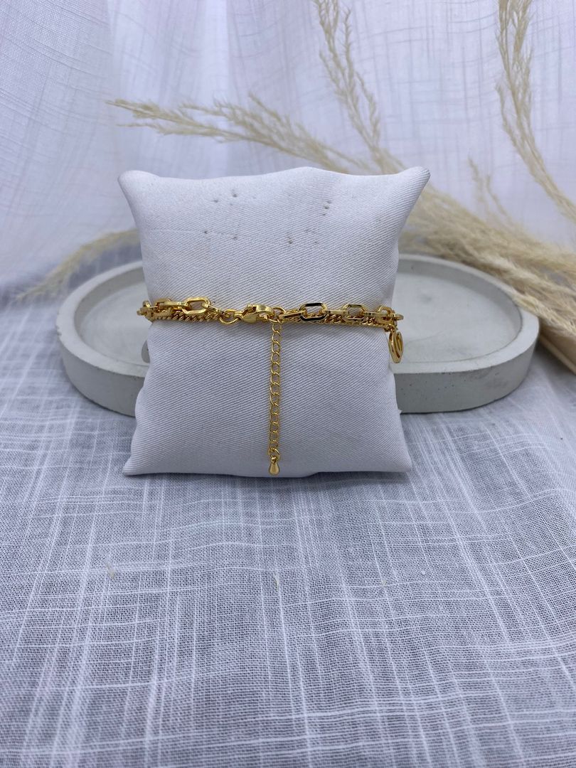 Pulsera de lujo, oro rosa, covergold 