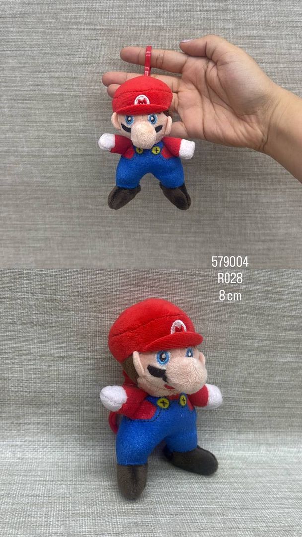 LLAVERO DE MARIO BROS 8 CM