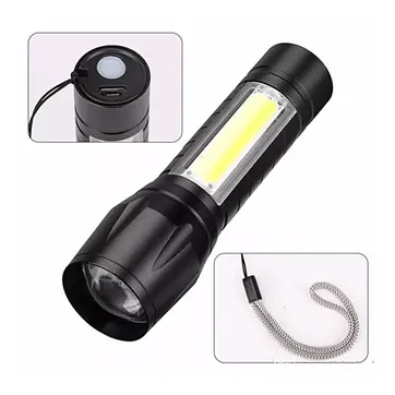 LINTERNA TÁCTICA RECARGABLE USB - imagen 1