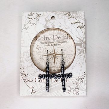 Imagen del producto ARETES CRUZ SKULL