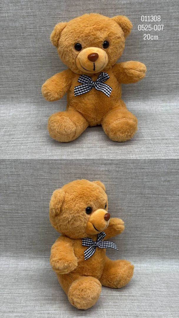 OSITO MIEL CON MOÑO 20CM 