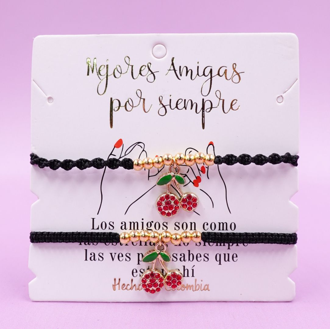 PULSERA CEREZA - AMB-01