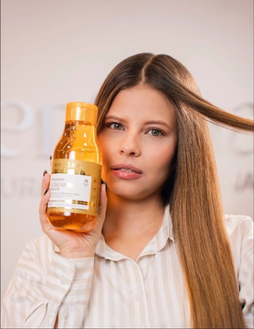 Shampoo Natural Aclarante X550ml