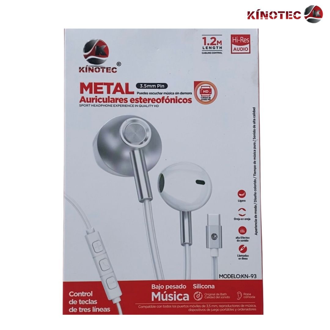 Audífonos Kinotec KN-93