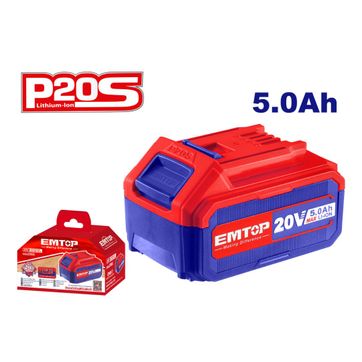 EMTOP BATERIA 20V/5,0 AH ION DE LITIO - imagen 2