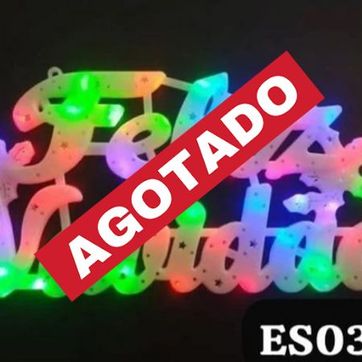 Imagen del producto LETRERO DECORATIVO ''FELIZ NAVIDAD''