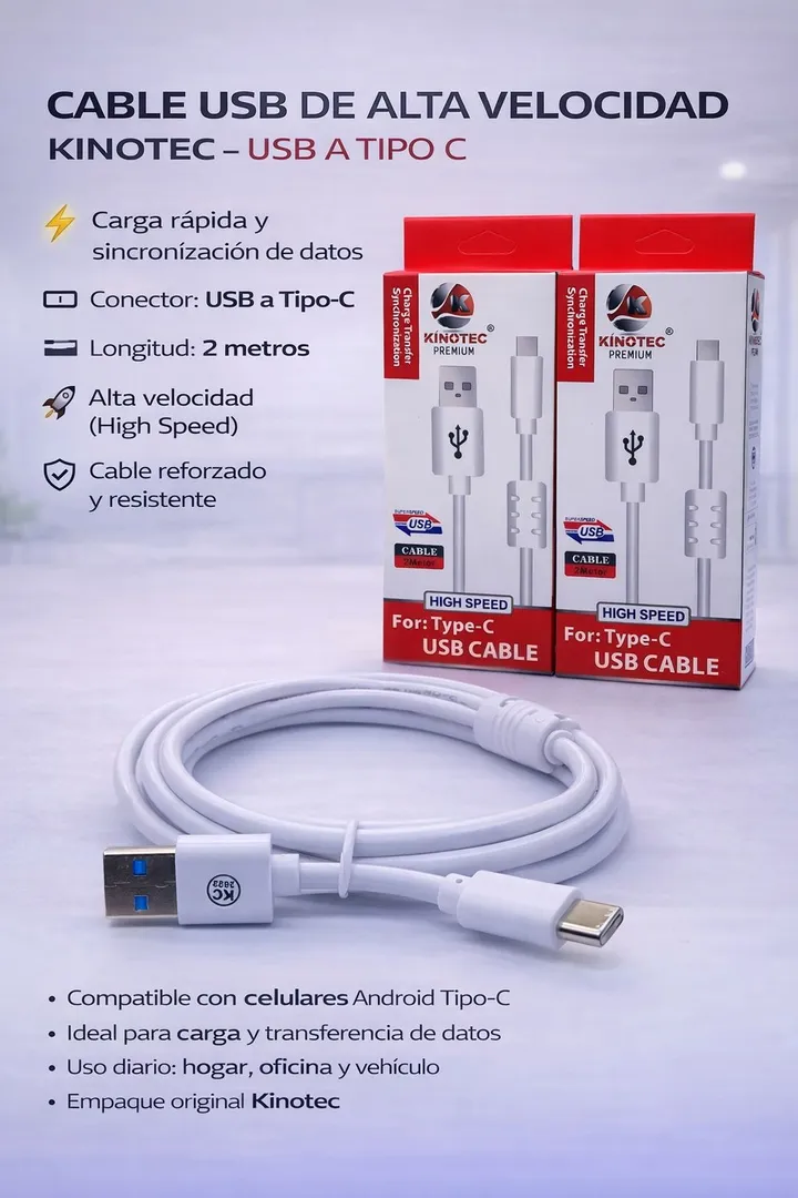 Cable Kinotec KN-202 V8-TC