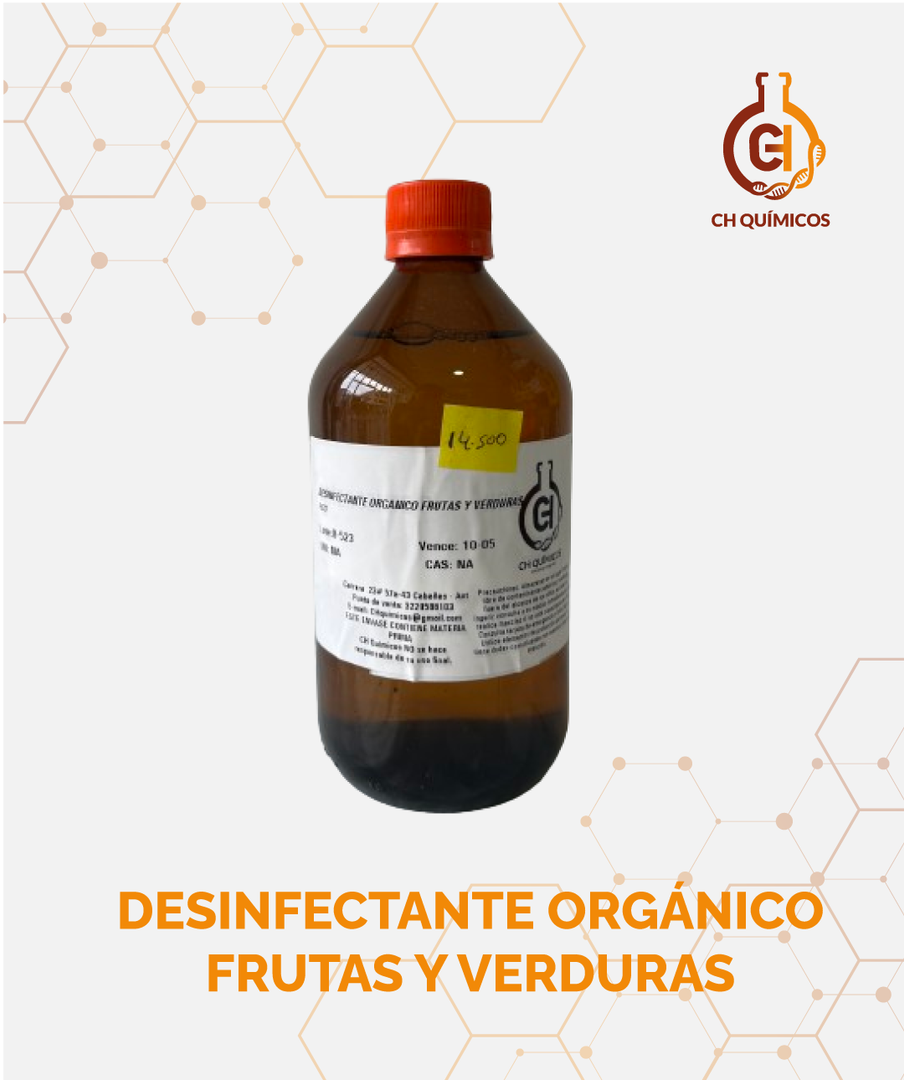 DESINFECTANTE ORGÁNICO 500 ML