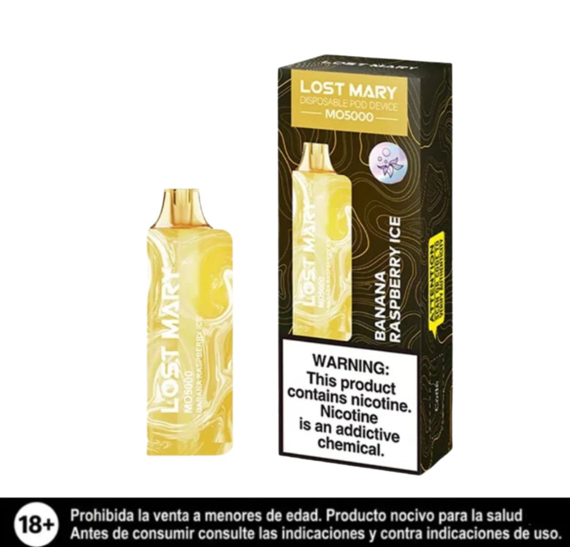 Lost Mary Banana Raspberry Ice 5.000 Puffs