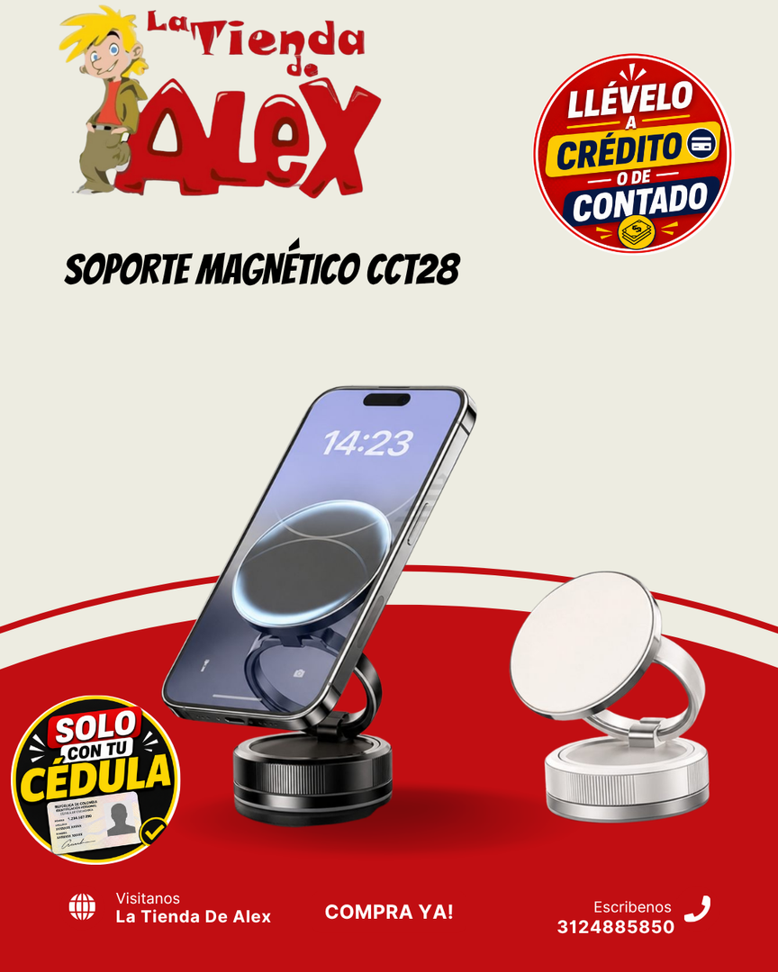 SOPORTE MAGNÉTICO CCT28
