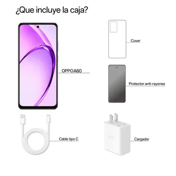 CEL OPPO A60 /8GB RAM/ 256GB - imagen 3