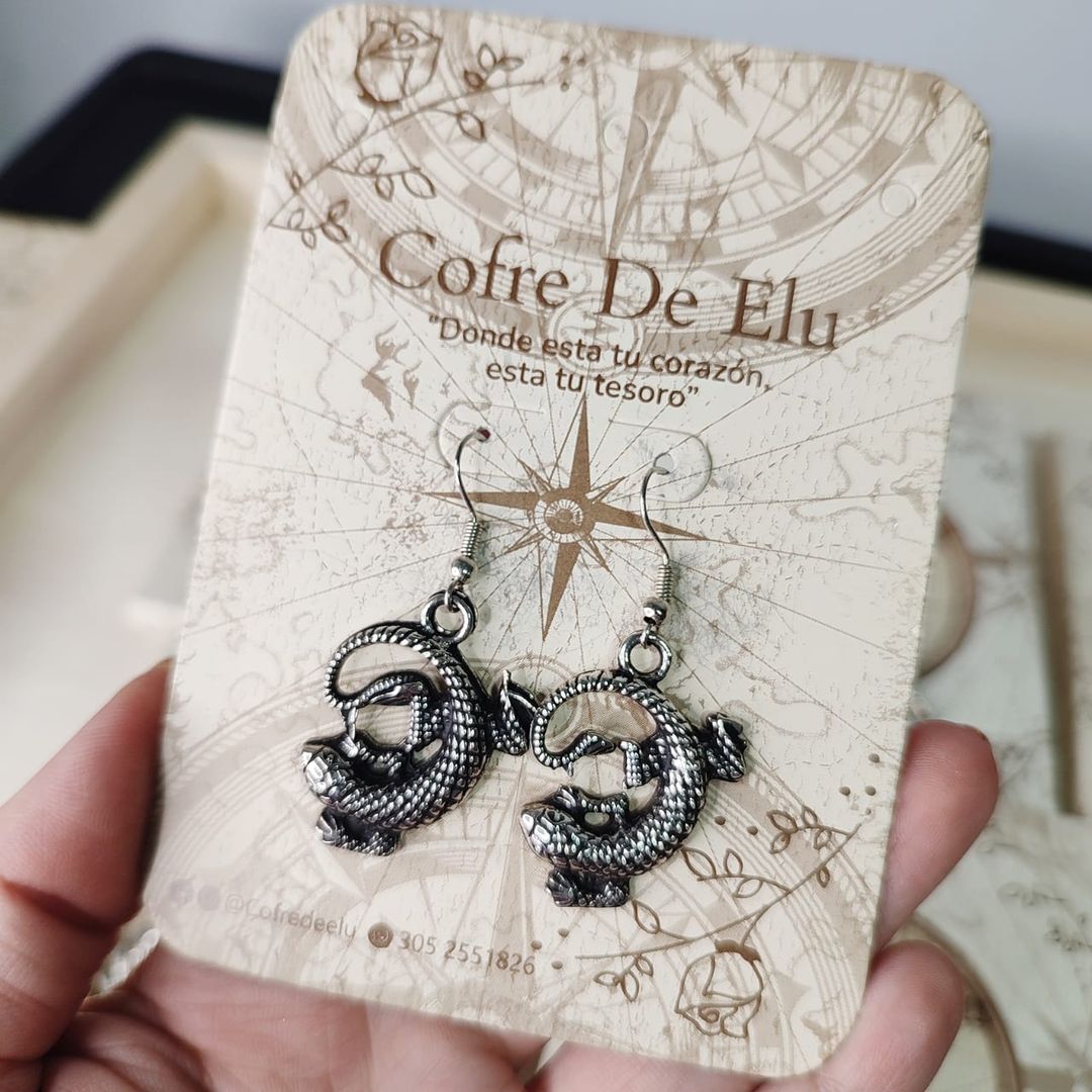 ARETES LAGARTA
