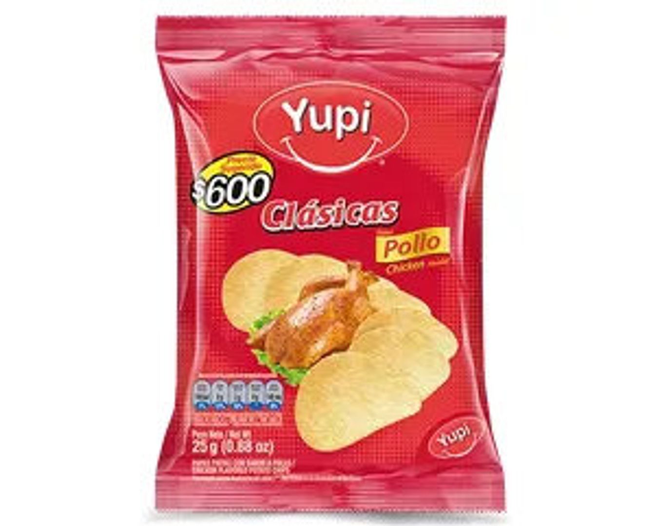 YUPI CLASICA POLLO*22G